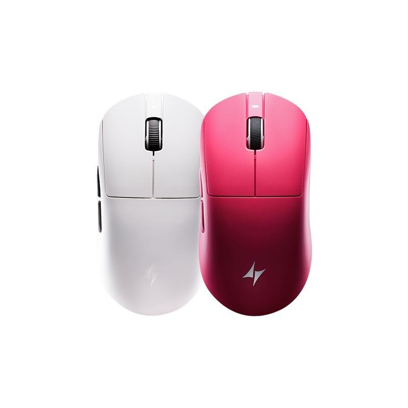 艾泰克 蜻蜓A9无线游戏鼠标电竞办公鼠标 有线/蓝牙/2.4G/星闪三模连接轻量化对称极简工学