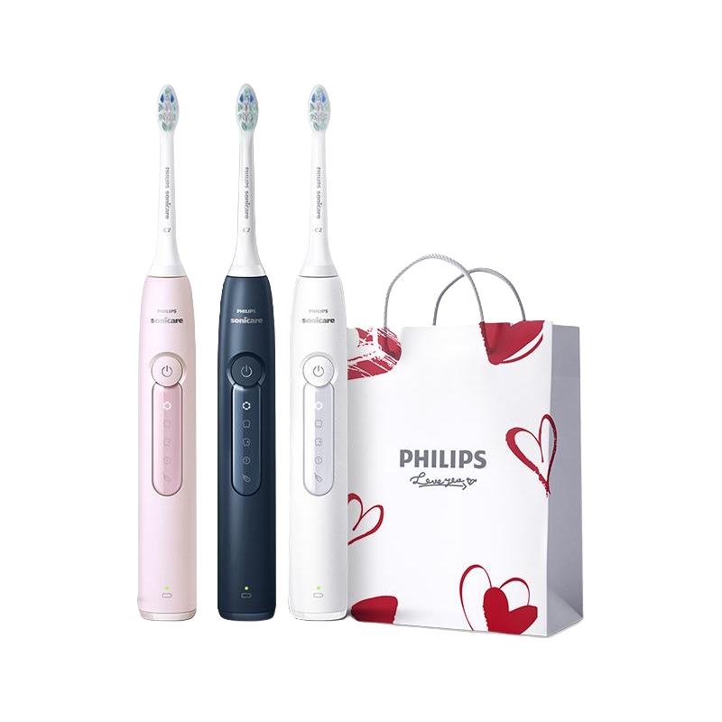 飞利浦 电动牙刷声波成人男女HX5171/6730升级钻石3系