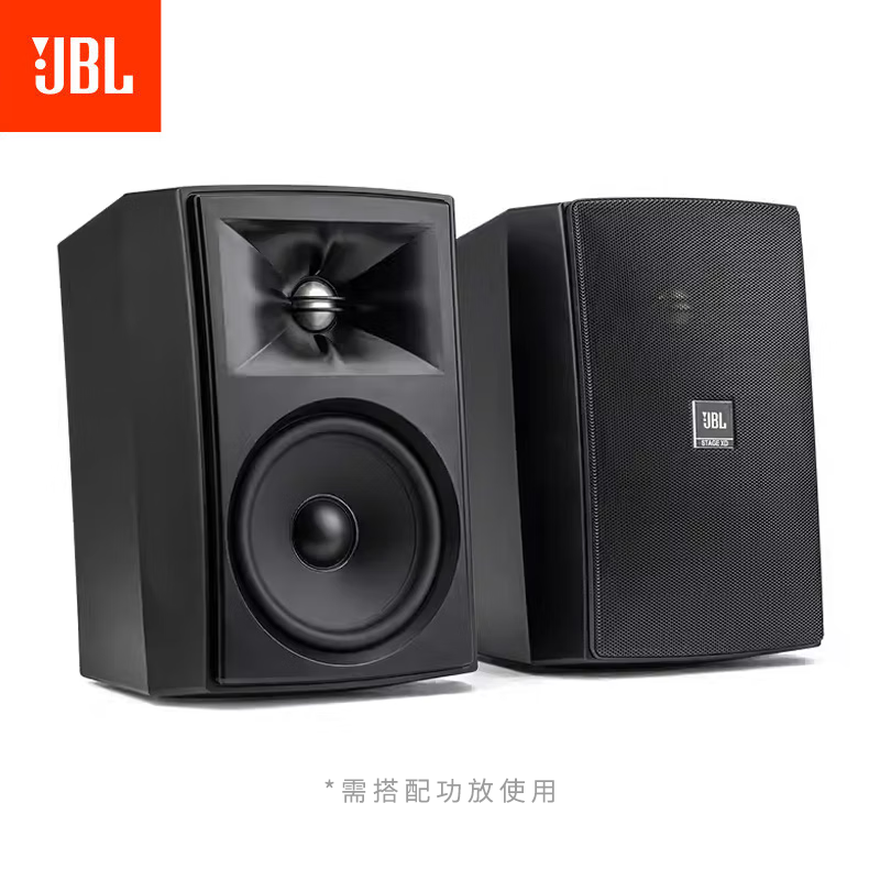 JBL STAGE XD5壁挂音箱背景音乐室内室外IP67防水会议室商用音响