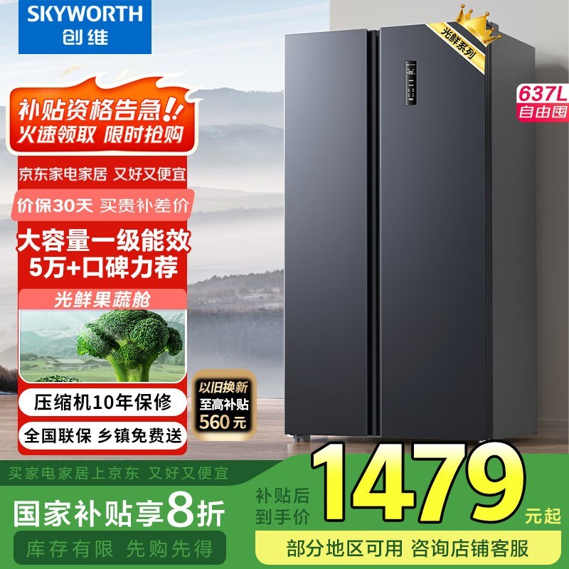 ά BCD-637WKPSN
