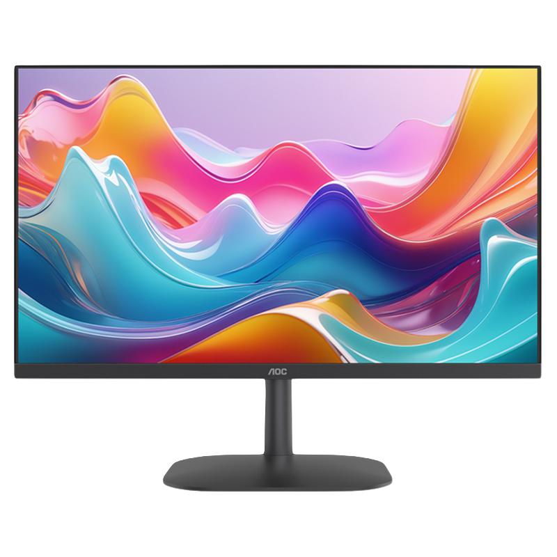 AOC 显示器24英寸120Hz电脑IPS家用护眼办公显示屏24B20H2