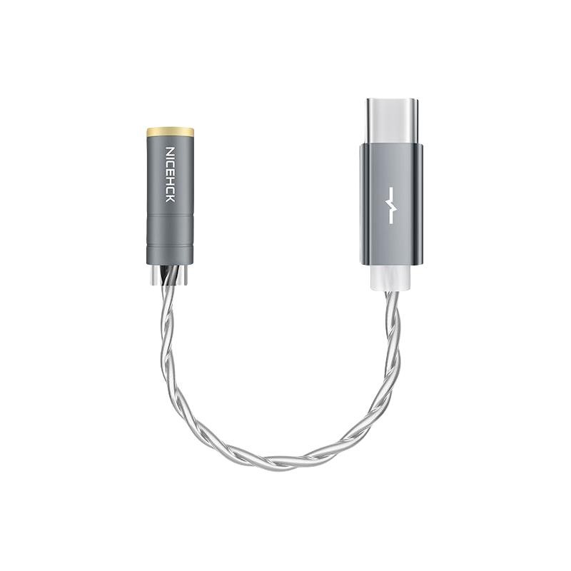 原道 NiceHCK NK1转接线Type-C原道小尾巴CX31993音频HiFi解码线耳放线