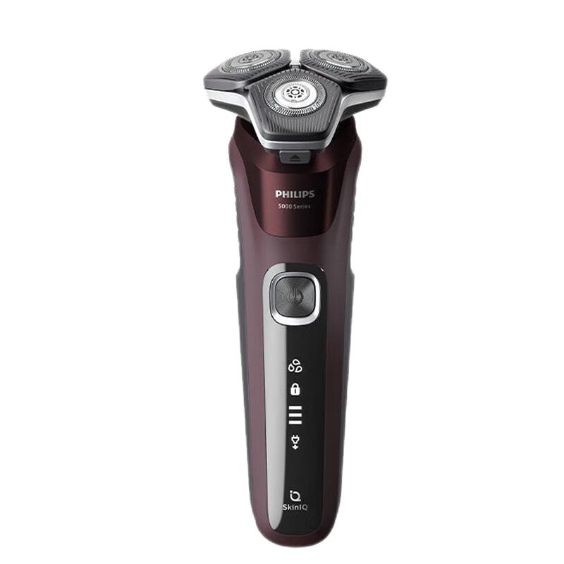 飞利浦 蜂巢5系列 S5831 电动剃须刀 酒红色