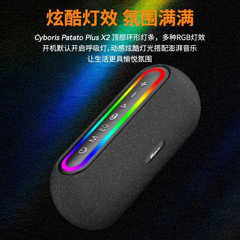 赛柏瑞斯 蓝牙音箱大音量高端家用户外便携高音质hifi发烧级重低音炮音响