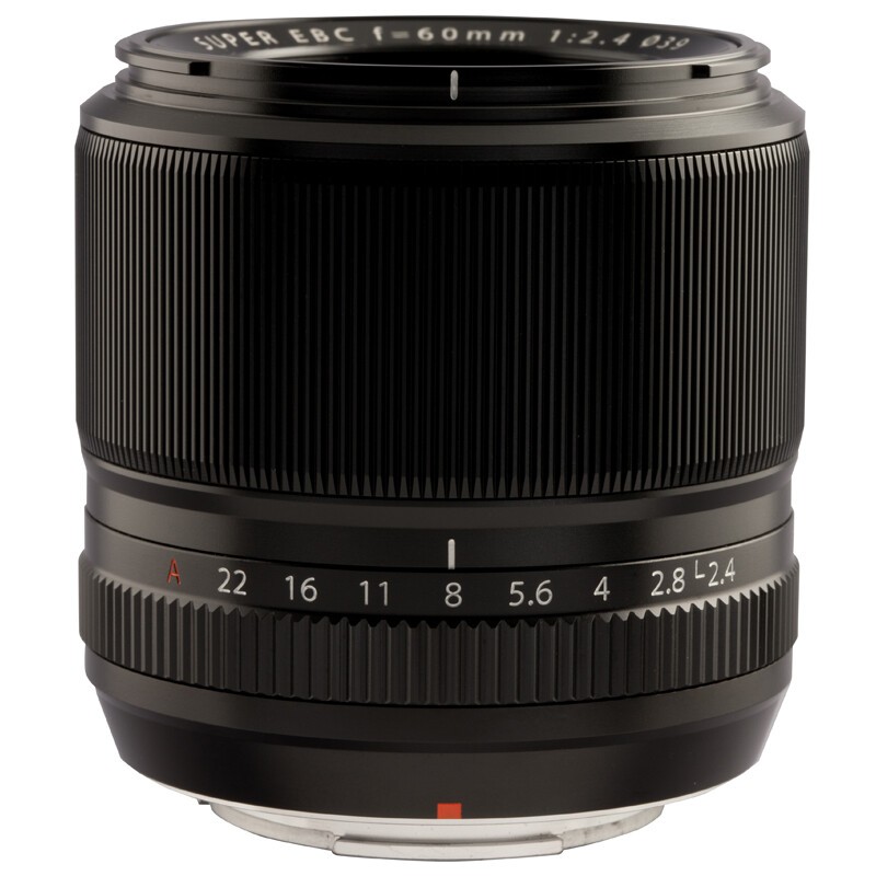 富士(FUJIFILM)XF60mm F2.4 R Macro 中焦定焦微距镜头 26.7cm工作距离 使用超方便 适用于 XT30 XT3