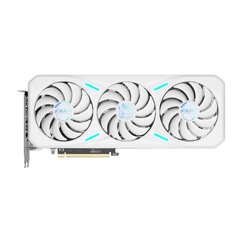 铭瑄 RTX5060电竞之心 OC8G瑷珈 DLSS 4.5电脑台式机白色独立显卡
