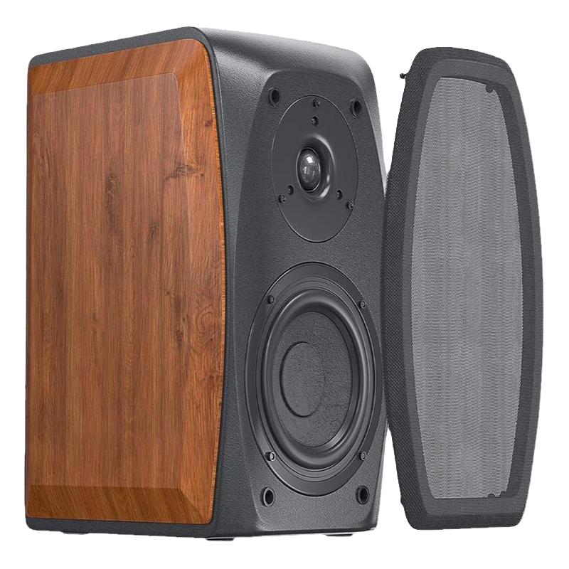 弗西音频 FosiAudio 无源书架音箱hifi发烧级高保真家用木质大功率重低音