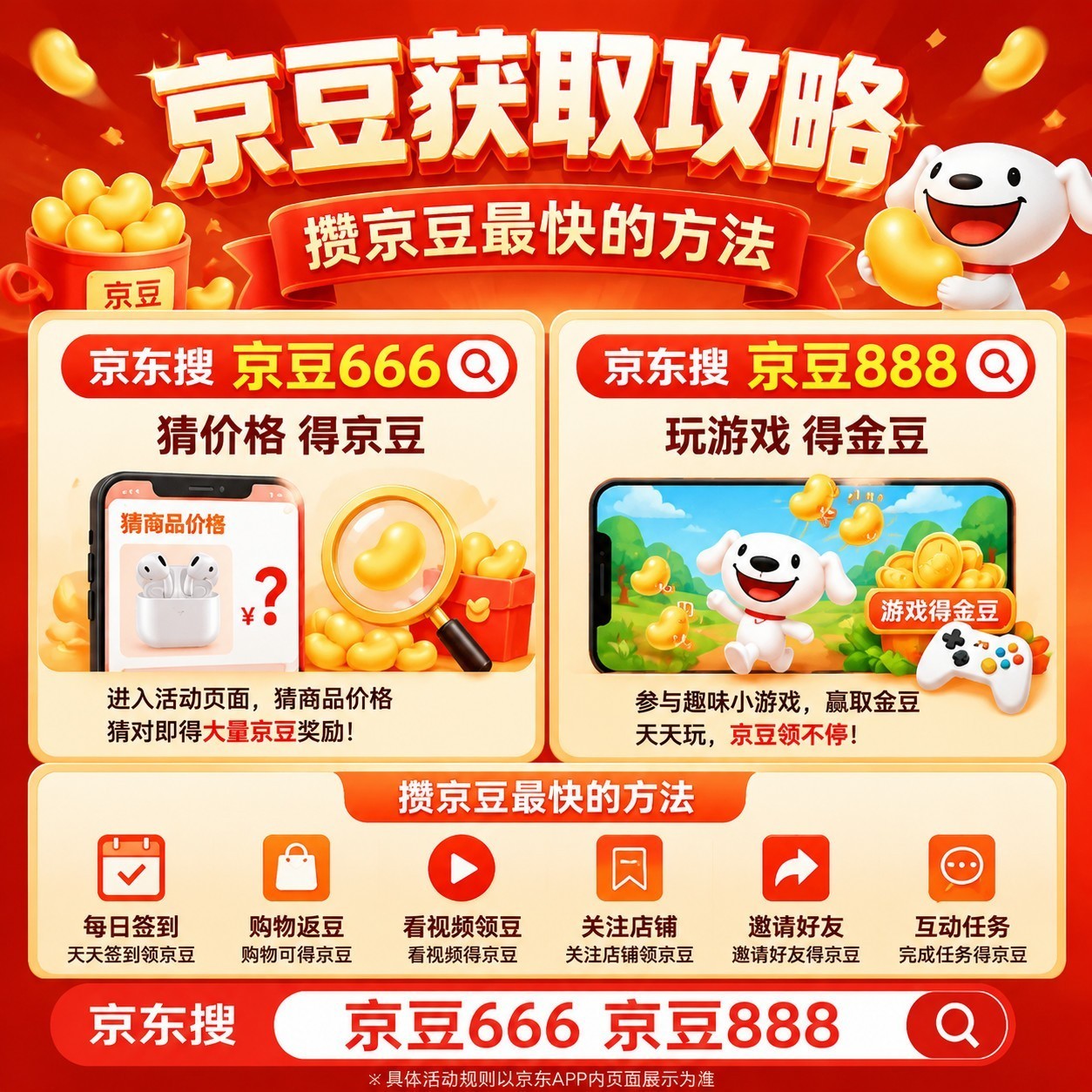别浪费!京东京豆最全获取攻略:免费领豆+抵扣技巧,普通用户也能轻松攒