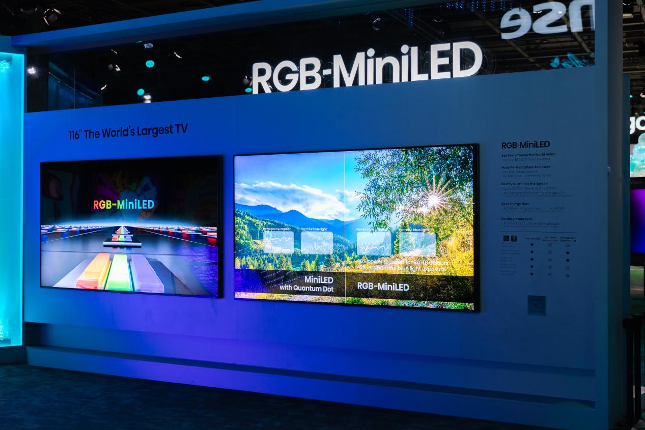 ȫ����ʾ����RGB-Mini LEDʱ�̣�����RGB-MiniLED��ƷU7S Proȫ������