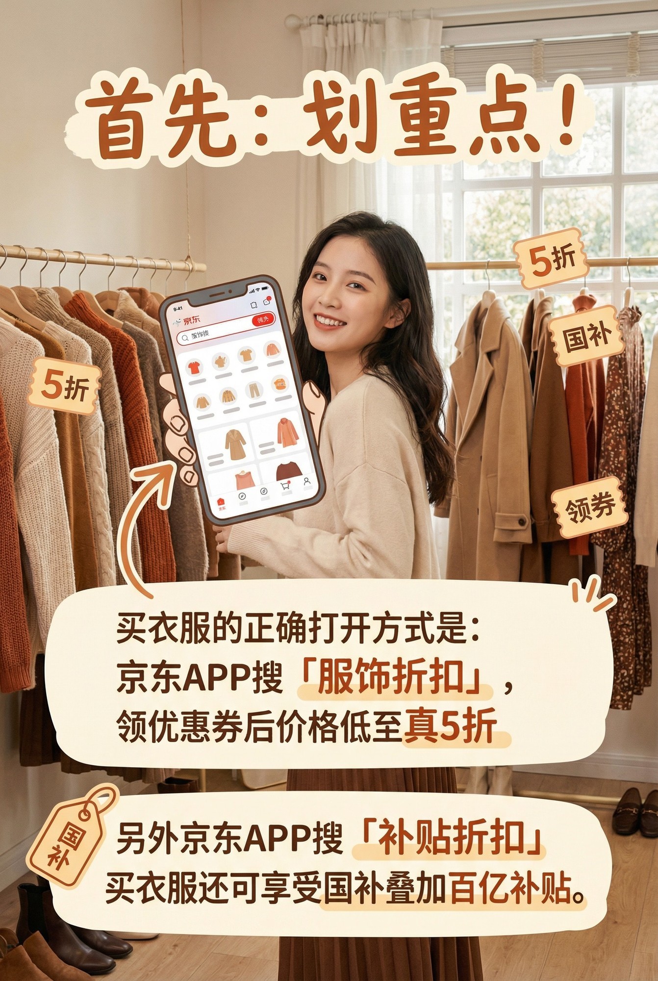 买衣服怎么领优惠券?怎么买衣服才是真的便宜又划算?买衣服思路邪修!