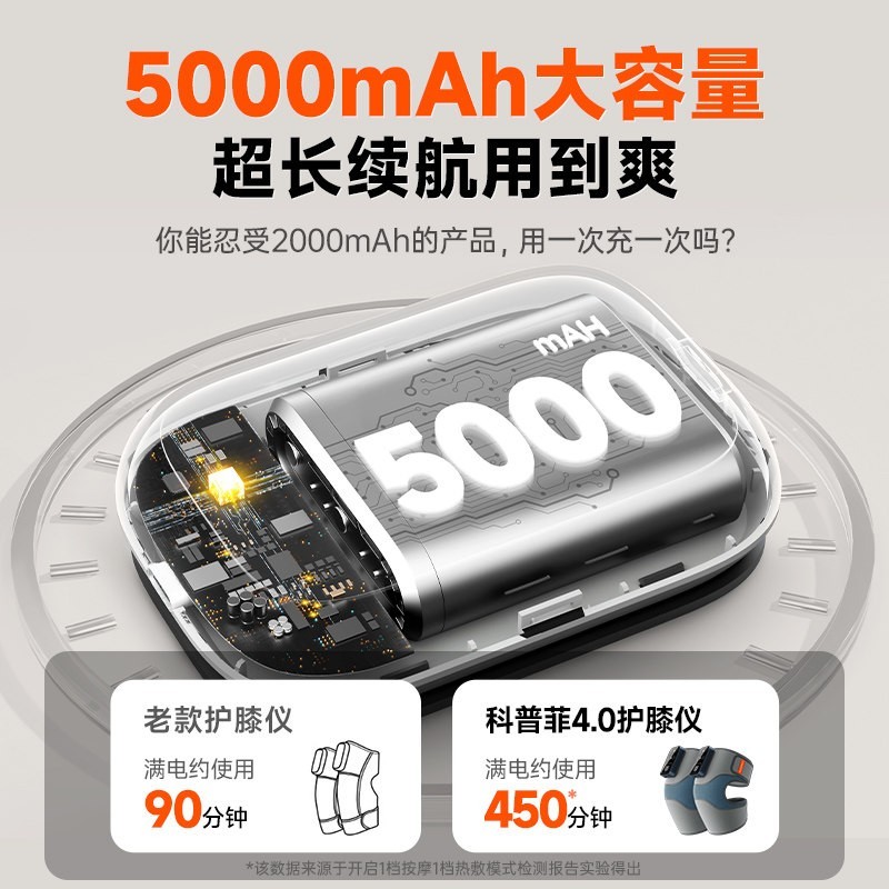 科普菲 父亲节礼物科普菲膝盖按摩仪加热护膝保暖老寒腿关节热敷疼痛神器
