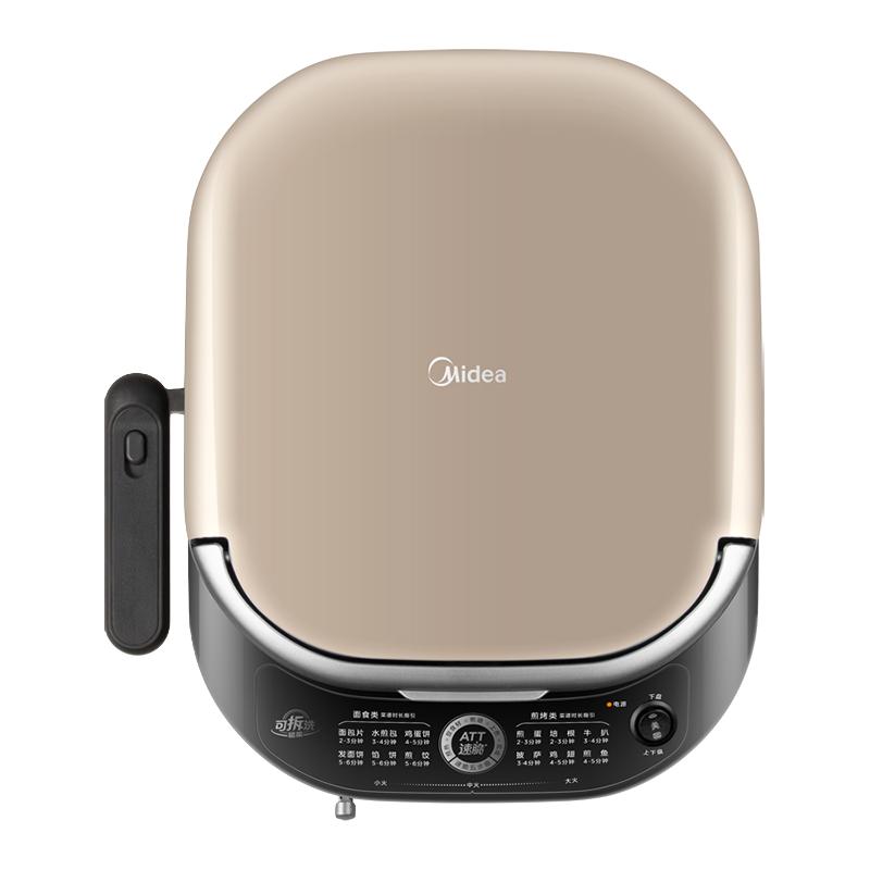 美的 电饼铛政府补贴家用双面加热可拆洗加深加大2025年烙饼