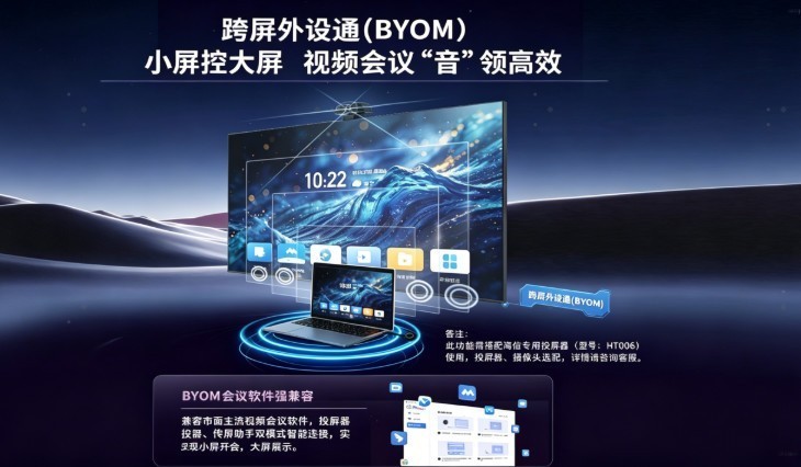 海信发布行业首款Mini LED会议C位屏  开启无线会议新时代