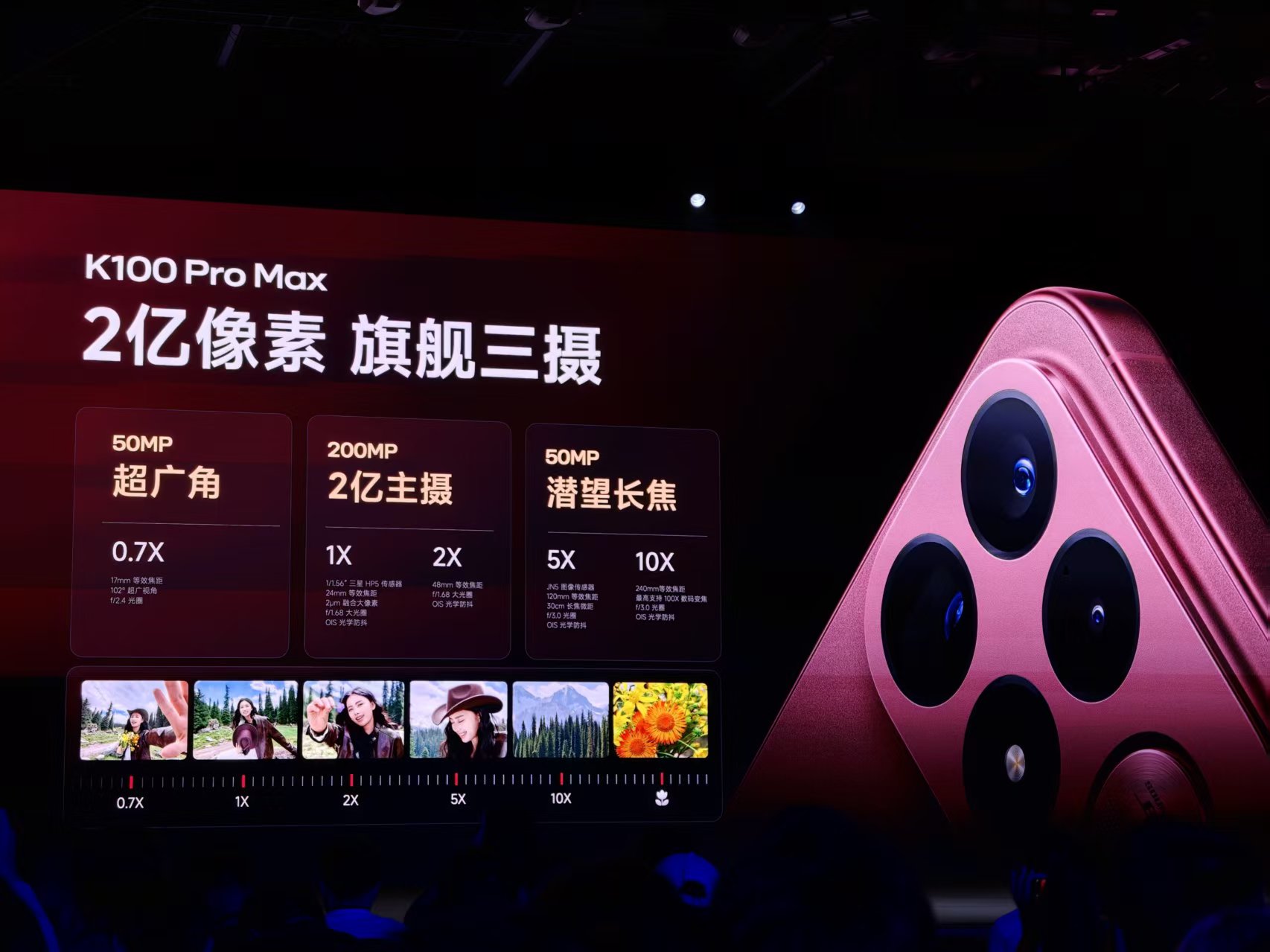 3699元起售 REDMI K100 Pro系列正式登场 重新定义4K档旗舰体验