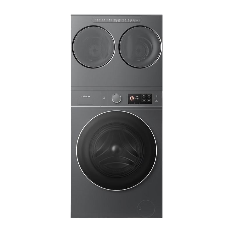 海信 璀璨棉花糖全家筒家用三筒洗衣机4合1热泵洗烘活水分区洗E8Q