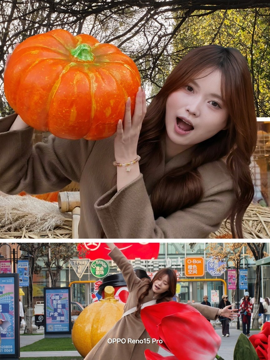 实况拍照这么玩超出圈 OPPO Reno15系列实况人像可玩性有多强 ?