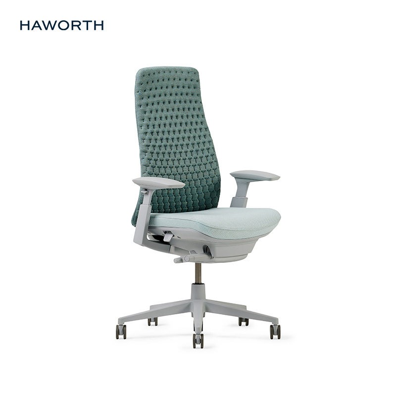 HAWORTH Fern3D编织人体工学椅办公椅子护腰升降久坐电竞椅
