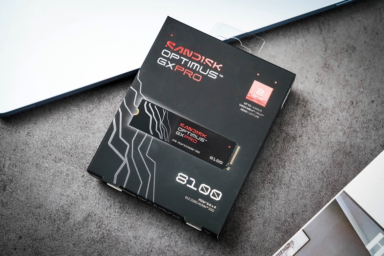 PCIe 5.0 SSD顶配之作：SANDISK Optimus GX PRO 8100 NVMe SSD评测