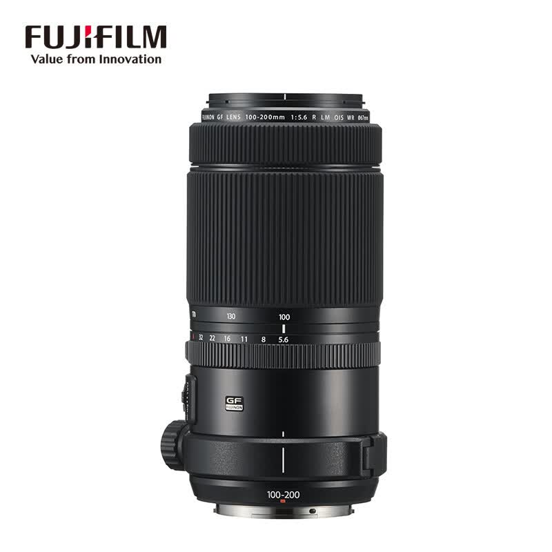 富士(FUJIFILM)GF100-200mm F5.6 R LM OIS WR 中画幅/高画质/中长焦变焦镜头 自然风光 防抖