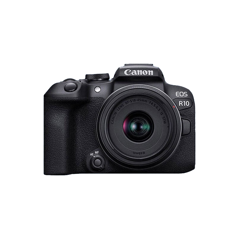 88VIP：佳能 EOS R10 6K超采样4K 黑色 RF-S18-45mm套机 微单相机