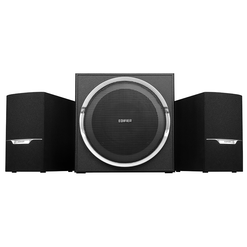漫步者 R303BT 2.1声道 客厅 多媒体音箱 黑色