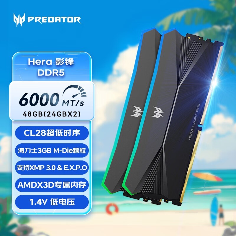곞ӶHeraӰDDR5ڴ48Gװ