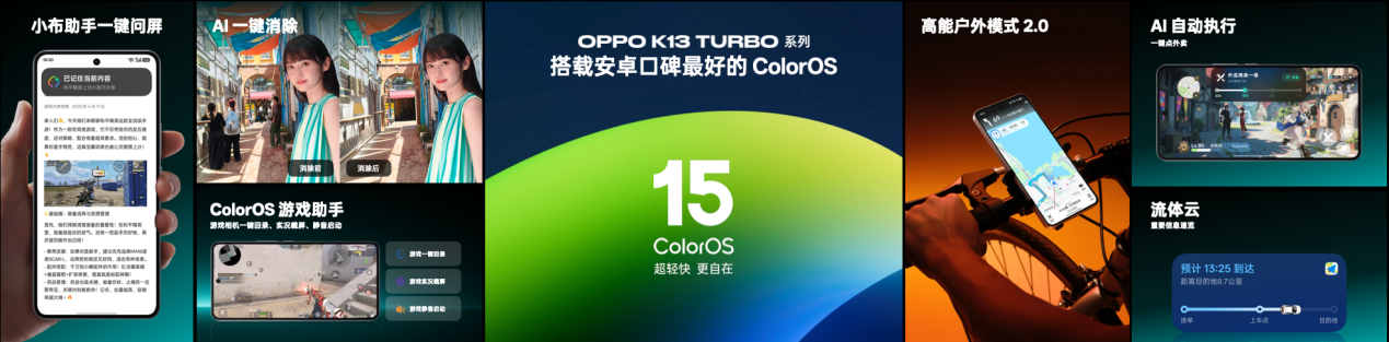 为性能而来,OPPO发布越级性能先锋K13 Turbo系列