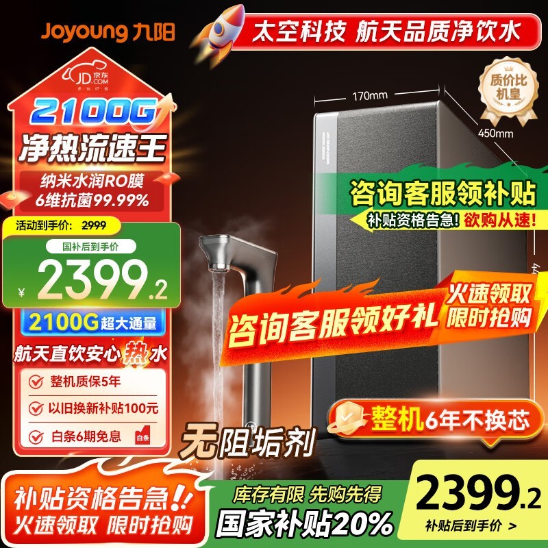 쾻ˮ2100GֱһܼȳʽRO͸