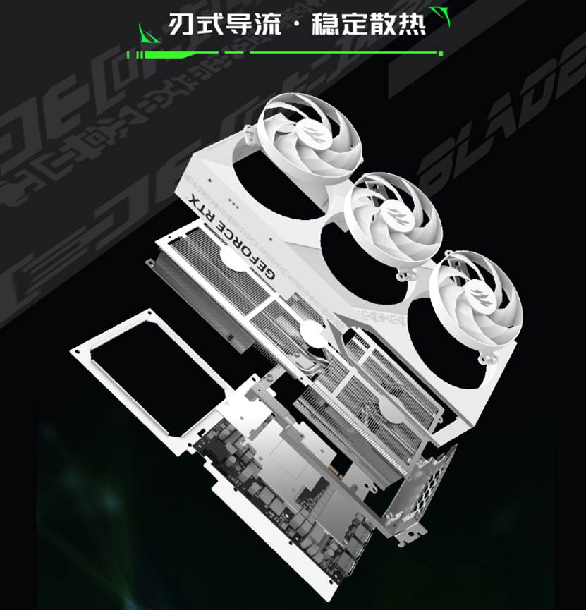 影驰50显卡四大系列,共同开启冷静性能新时代!