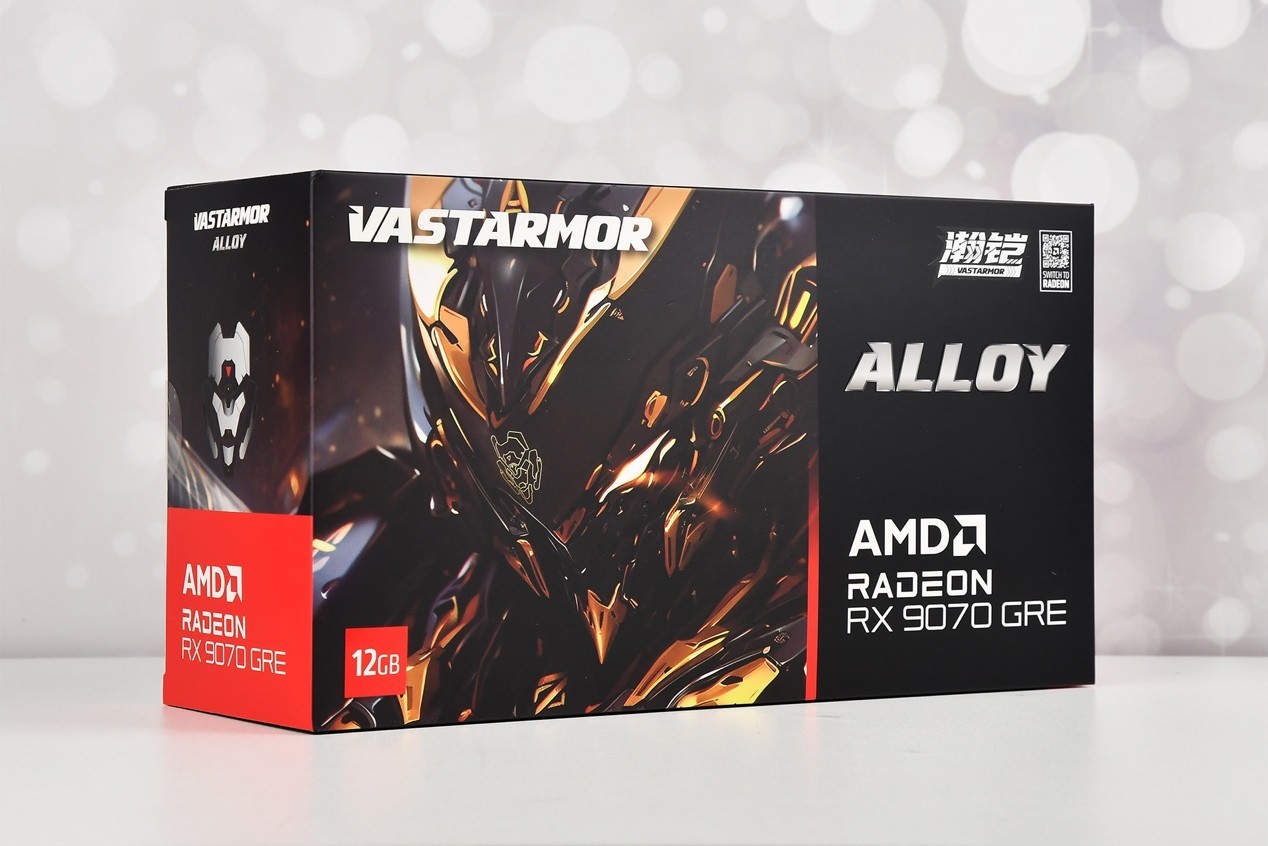瀚铠RX 9070 GRE 12GB OC合金显卡评测 2K游戏爽玩