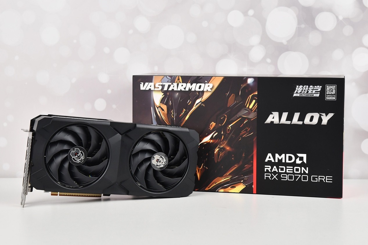 瀚铠RX 9070 GRE 12GB OC合金显卡评测 2K游戏爽玩