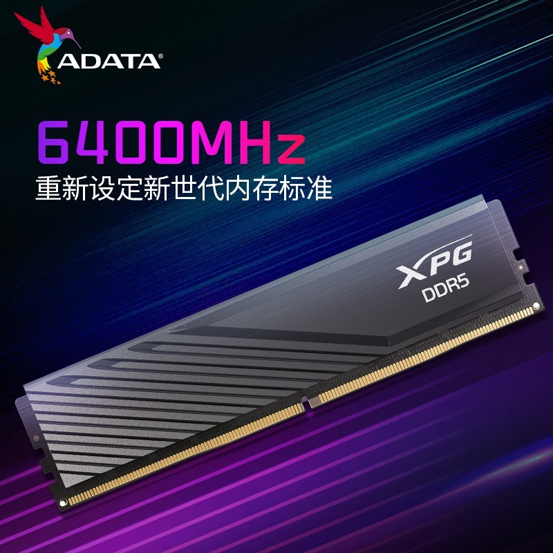 华硕 威刚威龙D300G DDR5 6000 24G台式主机电脑马甲内存条