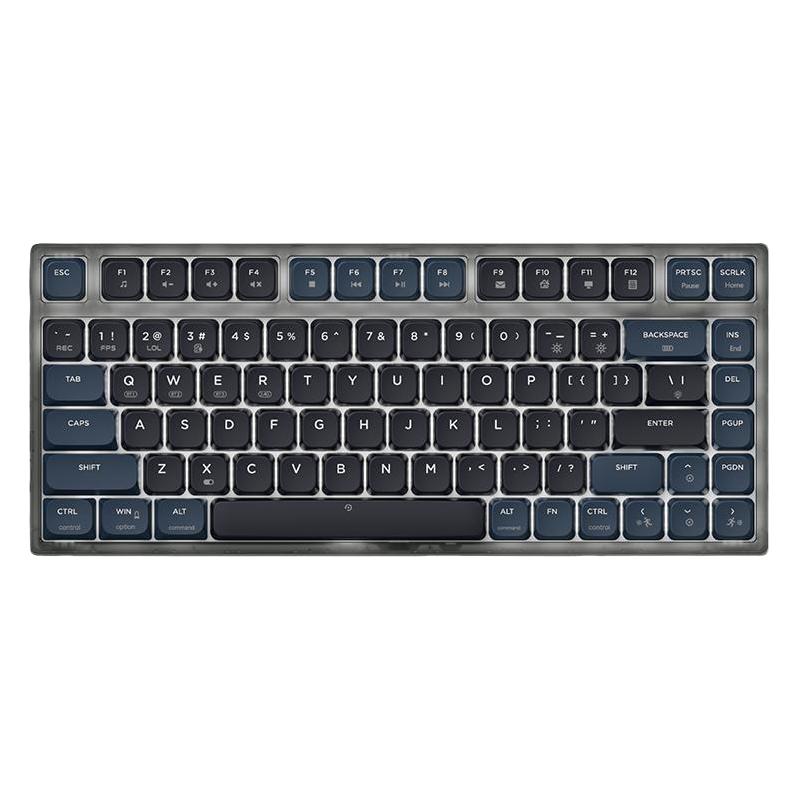 黑爵 AK832 83键 2.4G蓝牙 多模无线机械键盘