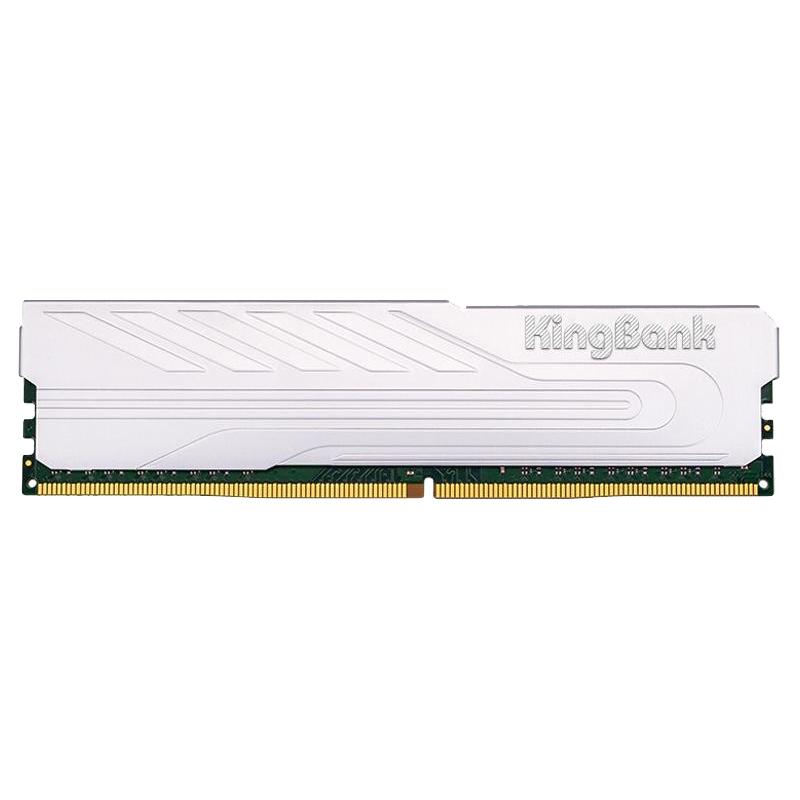 金百达 银爵系列 DDR4 3600MHz 台式机内存 马甲条 2666 8G