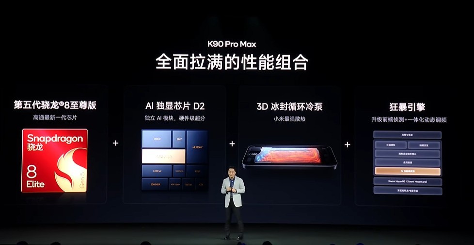 2599元起把低音带到手机 REDMI K90系列发布会汇总