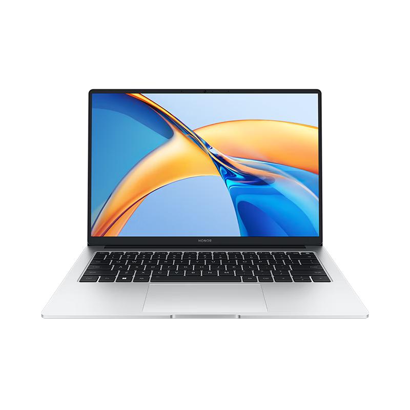 荣耀 X14 七代锐龙版 14英寸(锐龙R5-7640HS、核芯显卡、16GB、512GB SSD、1920x1200、IPS、60Hz)