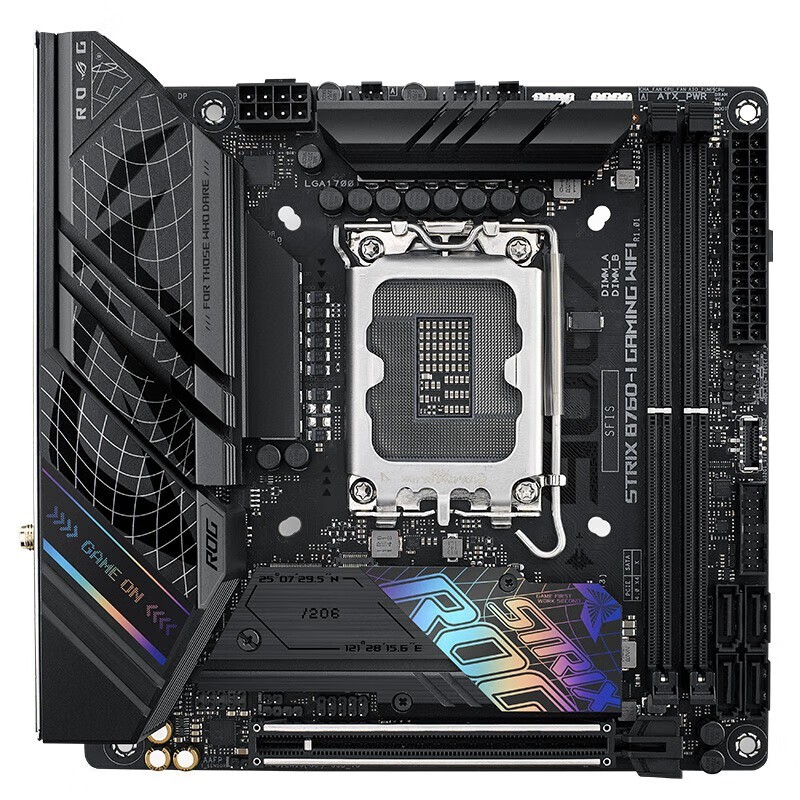 华硕 ROG STRIX B760-I GAMING WIFI 主板 支持 D5 CPU 13700 【迷你电竞D5】B760-I单板