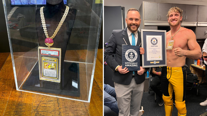 罗根·保罗拍卖稀有宝可梦卡牌,以1649万美元创全球最高纪录