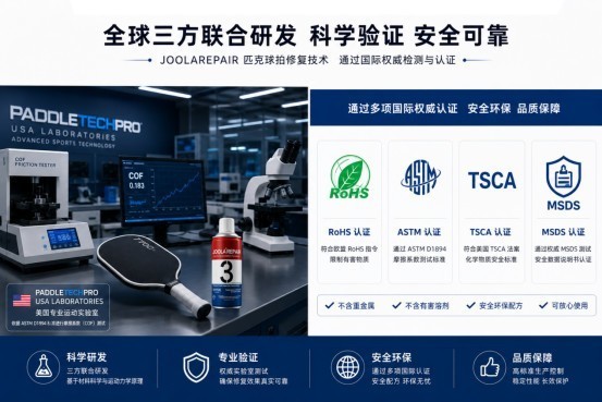 新品先知|3秒渗透修复!匹克球拍黑科技,终结拍面损耗越打越滑难题