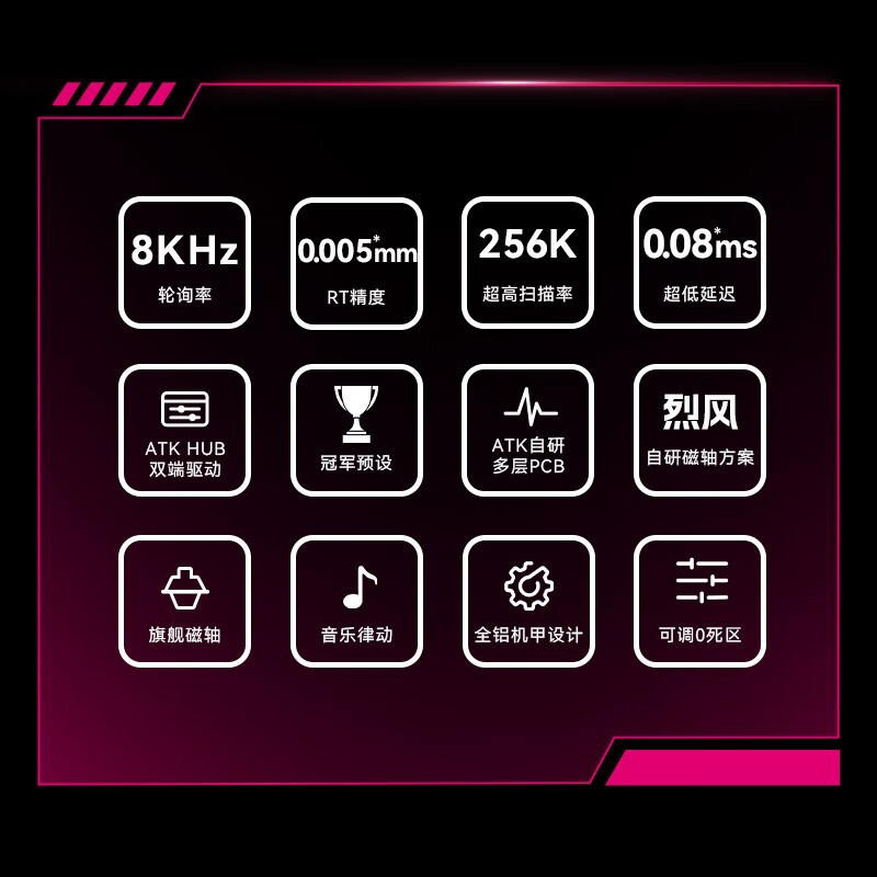 艾泰克ATK RS6樱花键盘399元抢