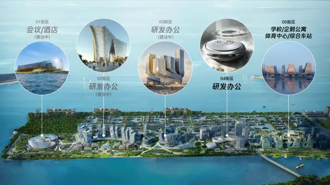 腾讯企鹅岛深圳新总部建设过半,部分区域今年10月试运营