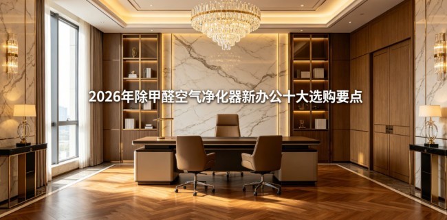 新办公室除甲醛选购指南，2026年除甲醛空气净化器新办公十大选购要点