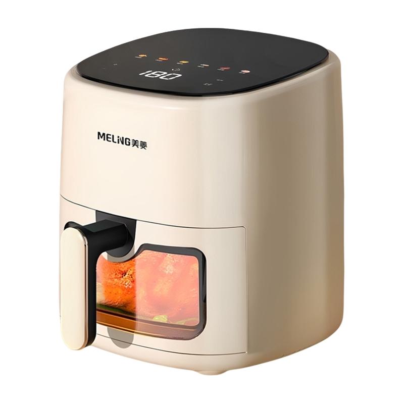 美菱 空气炸锅免翻面家用可视多功能一体全自动不用翻面无油电烤箱