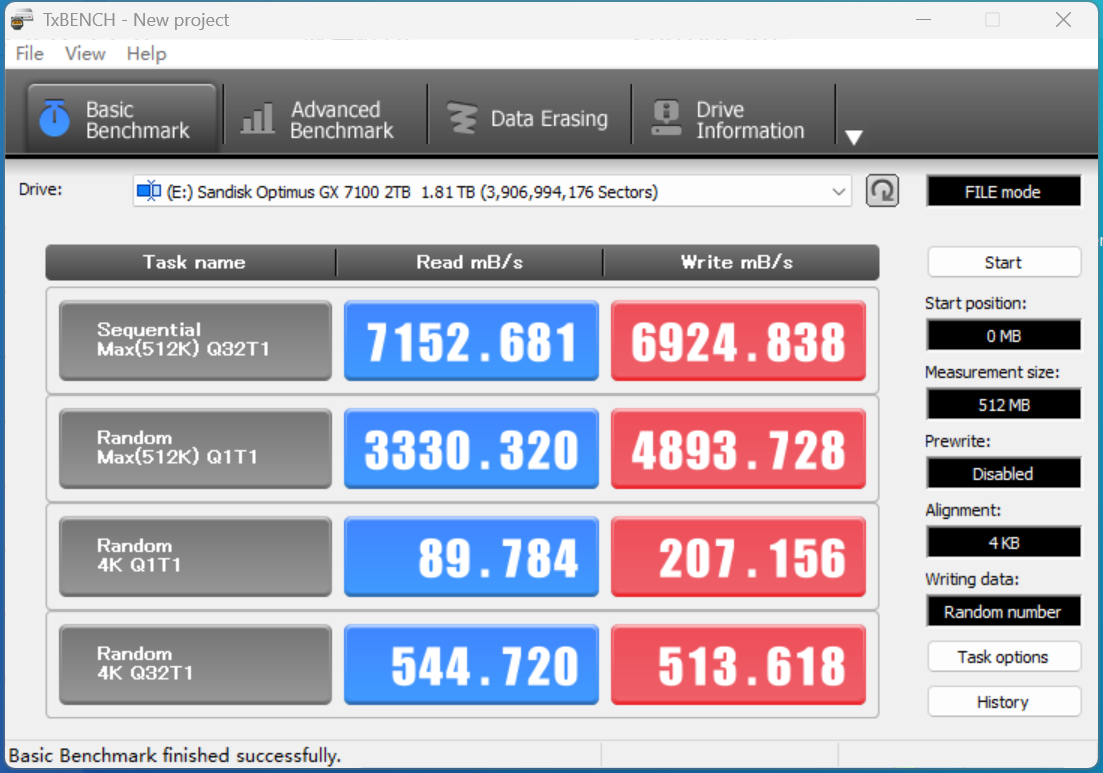PCIe4.0 SSD火力全开：闪迪奥丁马仕GX 7100 NVMe SSD评测