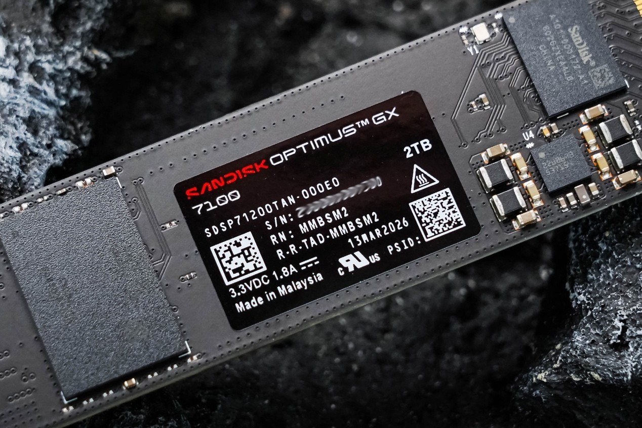 PCIe4.0 SSD火力全开：闪迪奥丁马仕GX 7100 NVMe SSD评测