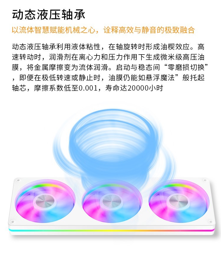 看腻无限镜？九鲨JK-F360一体风扇，突破视觉边界，光效新体验