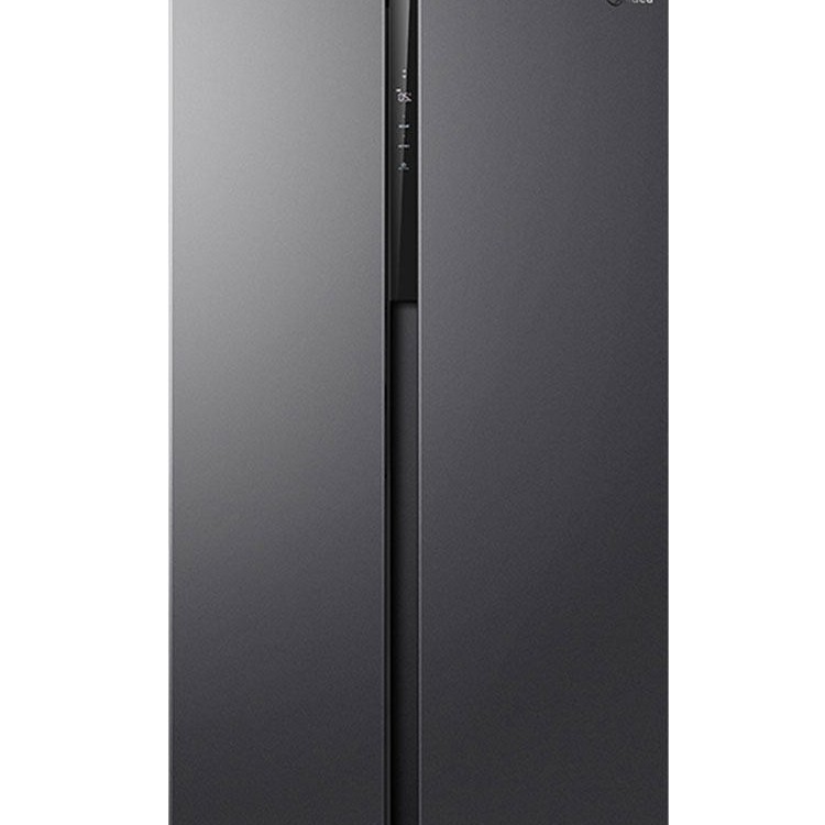 美的 慧鲜系列 BCD-550WKPZM(E) 风冷对开门冰箱 550L 深灰