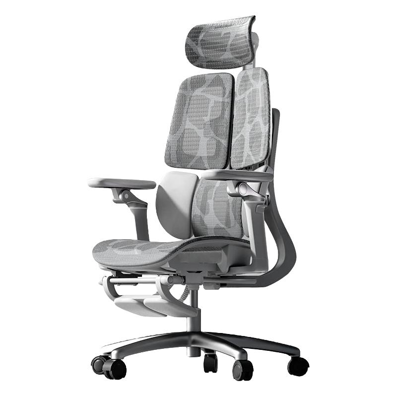 爱果乐 电脑椅人体工学椅家用办公椅电竞椅 浮岛S Pro 无脚踏