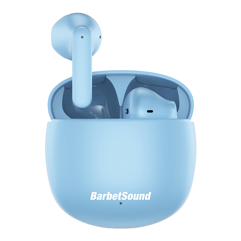 BarbetSound T83S 金标认证 双设备降噪 半入耳式蓝牙耳机 礼盒装