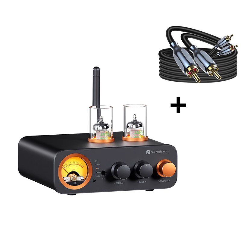 弗西音频 FosiAudio 弗西发烧电子管胆机家用解码耳放蓝牙数字功放机MC331